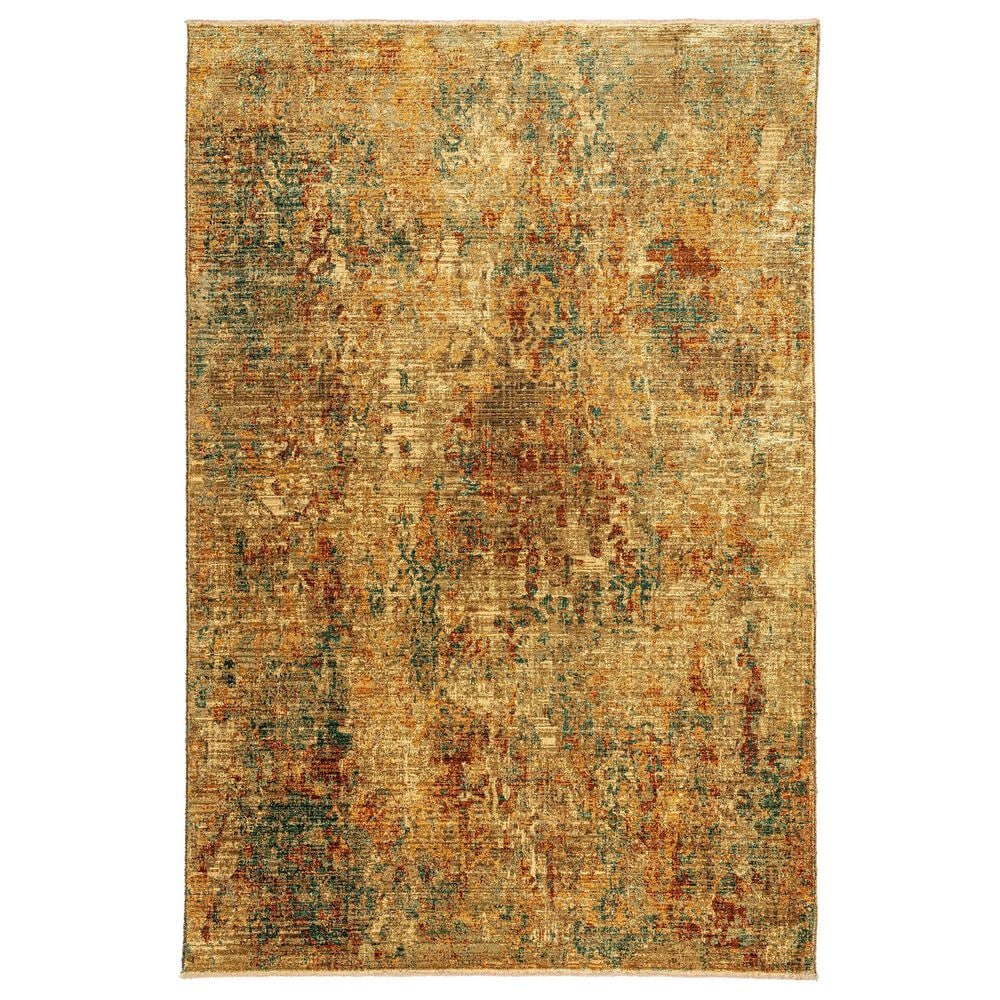 Dalyn Rug Company Lomita LO4 8" x 10" Gold Area Rug, , large
