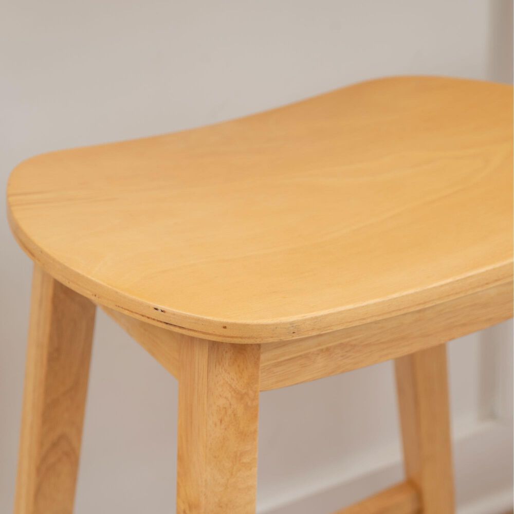 Linon Home Decor Culver Counter Stool in Natural (Set of 2), , large