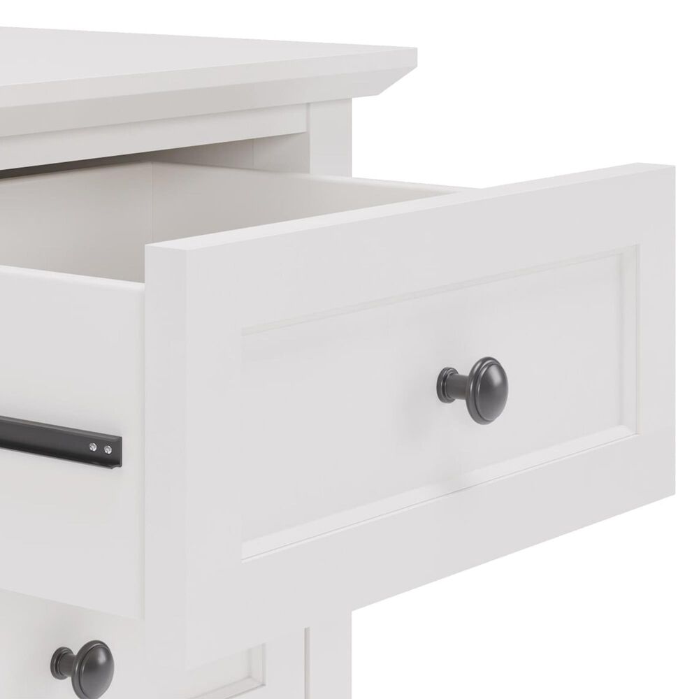 Urban Home Grace 4-Piece King Bedroom Set in Snowfall White, , large