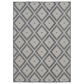 Central Oriental Melbourne Davion 5" x 7" Lagoon and Vanilla Area Rug, , large