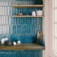Emser Raku Blue 3" x 12" Glossy Ceramic Tile with 6.3 Sq. Ft./Carton, , large