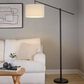 LumiSource Casper Floor Lamp in Matte Black, , large