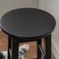 Linon Home Decor Abby 29" Bar Stool in Black, , large