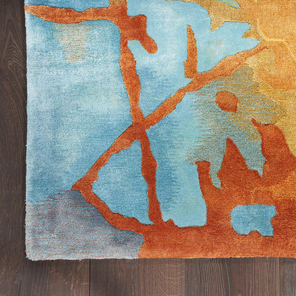 Nourison Prismatic 2&#39; x 3&#39; Gold and Multicolor Area Rug, , large