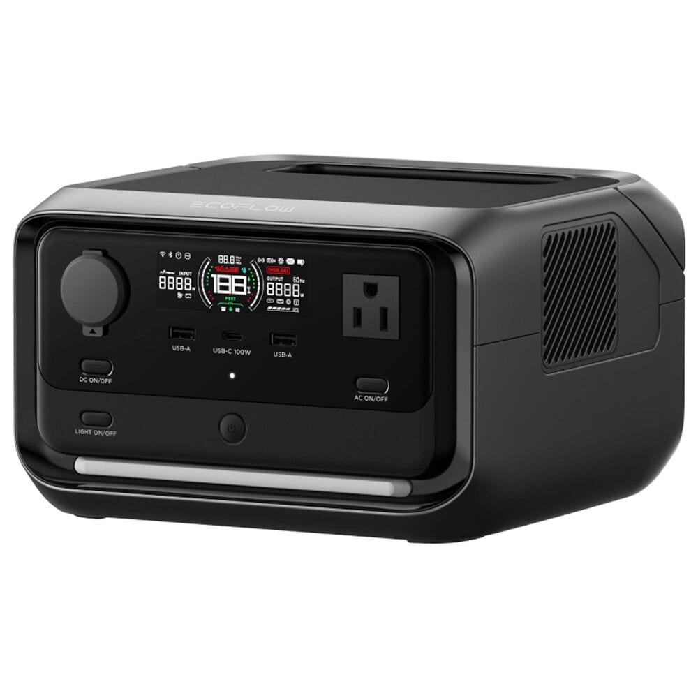 EcoFlow River 3 Plus Portable Power Station in Silver, , large