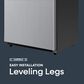 Element 13.8 Cu. Ft. Upright Convertible Freezer/Refrigerator in Stainless Steel, , large