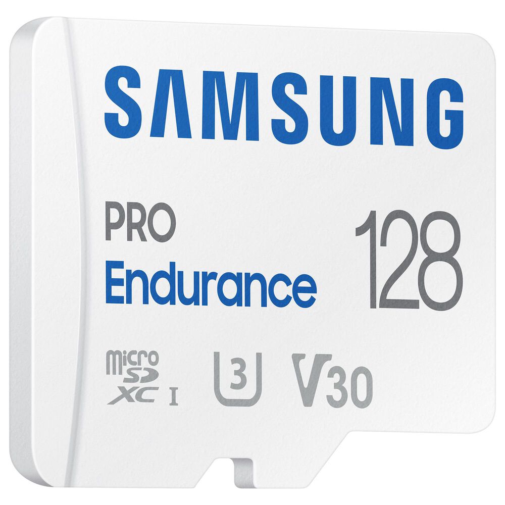 Samsung PRO Endurance microSDXC Memory Card 128GB in White, , large