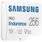 Samsung PRO Endurance microSDXC Memory Card 256GB in White, , large