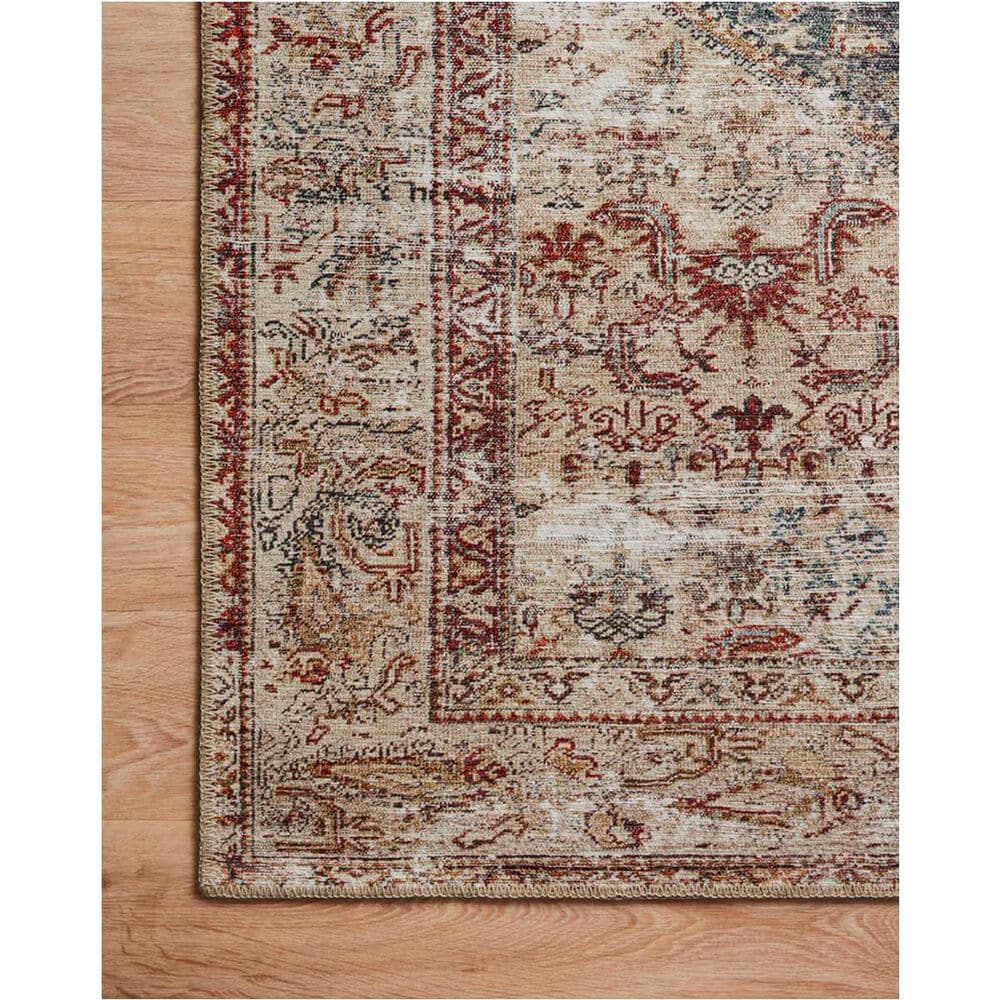 Amber Lewis x Loloi Georgie 2&#39;6&quot; x 12&#39; Teal and Antique Runner, , large
