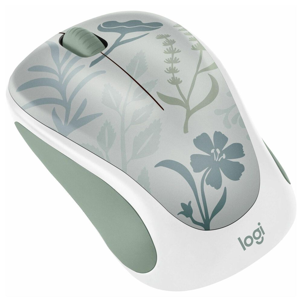 Logitech Limited Edition Design Wireless Mouse in Misty Garden, , large