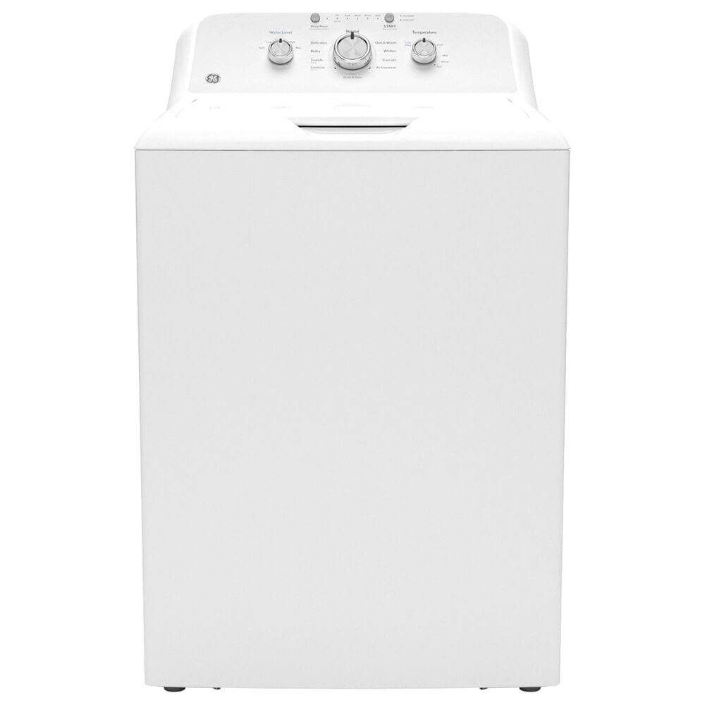 GE Appliances 4.3 Cu. Ft. Washer with Stainless Steel Basket, Cold Plus and Water Level Control in White, , large