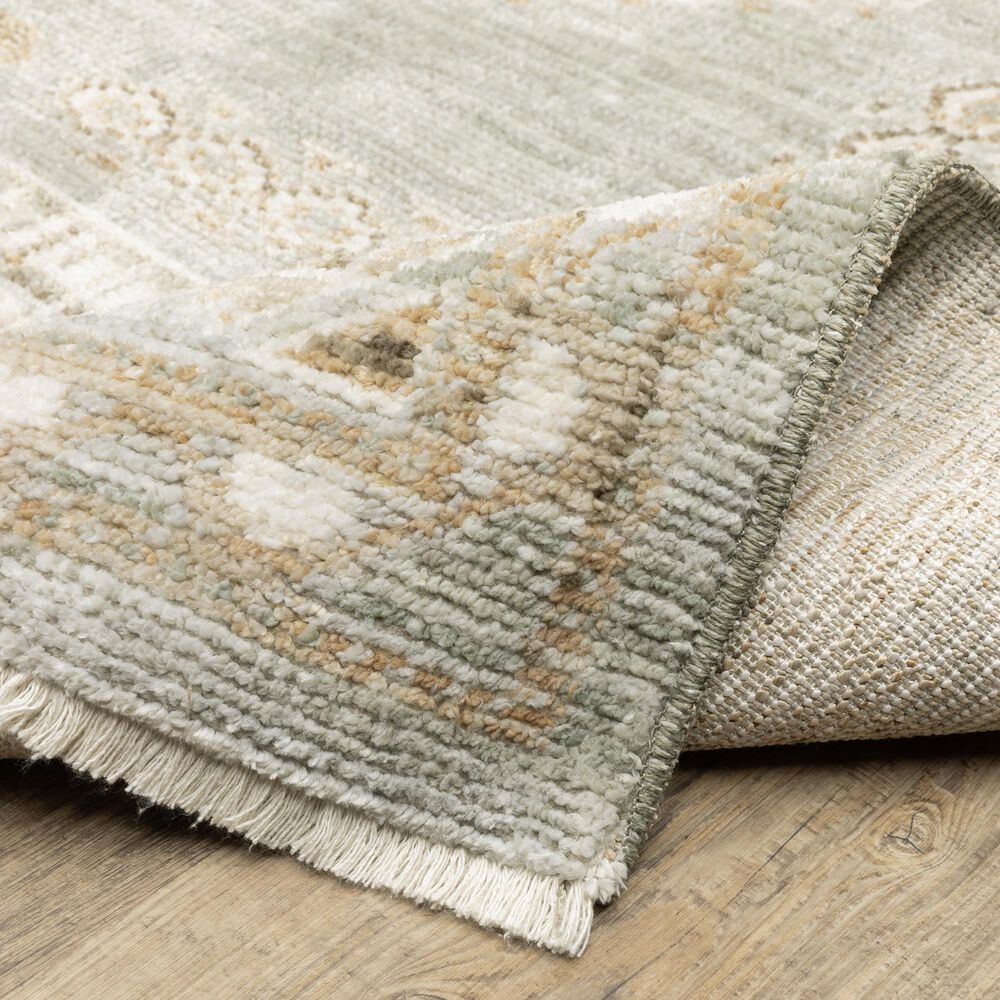 Oriental Weavers Lola LLA04 Brown and Blue 5'3" x 7'6" Area Rug, , large