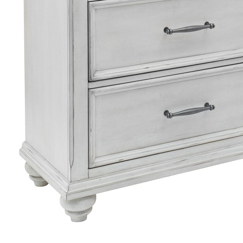 Ashley Kanwyn 5-Piece King Storage Bedroom Set in Whitewash, , large