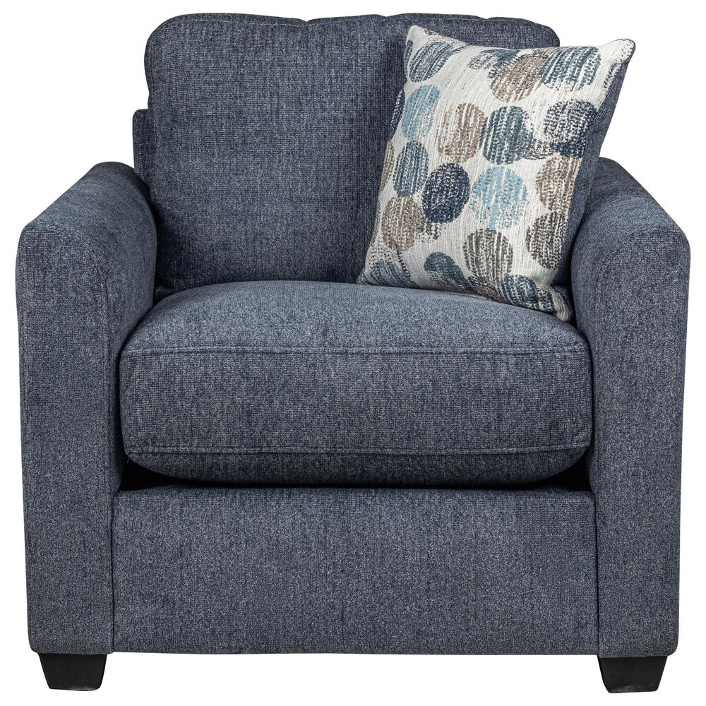 Northwestern Ryder Arm Chair in Navy, , large