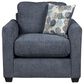 Northwestern Ryder Arm Chair in Navy, , large