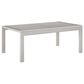 Linon Home Decor Karah Outdoor Anodized Coffee Table in Grey, , large