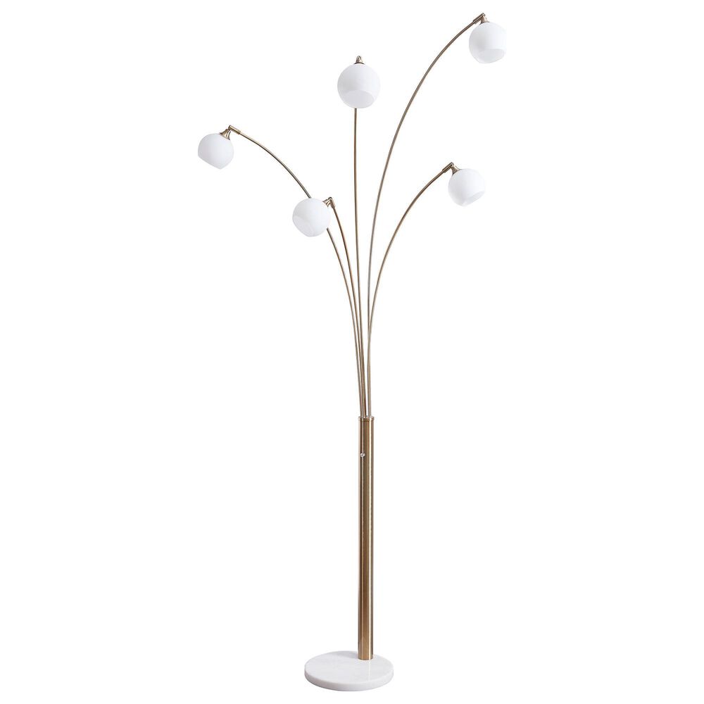 Ashley Taliya Arc Lamp in Champagne, , large