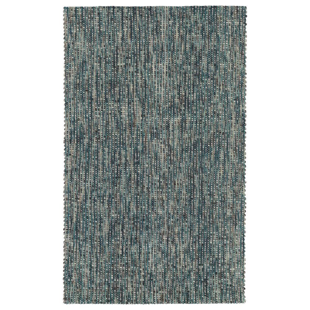 Dalyn Rug Company Bondi BD1 9" x 13" Turquoise Area Rug, , large