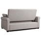 Lifestyle Solutions Hampton Queen Convertible Sofa in Steel, , large