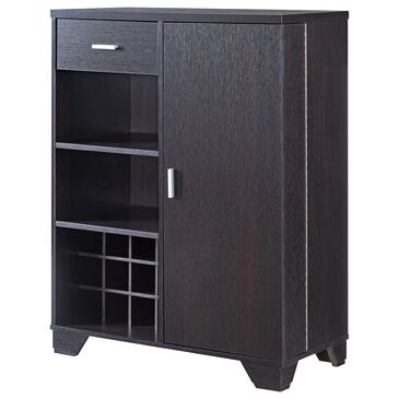 Furniture of America Mcknight Bar Cabinet in Cappuccino, , large