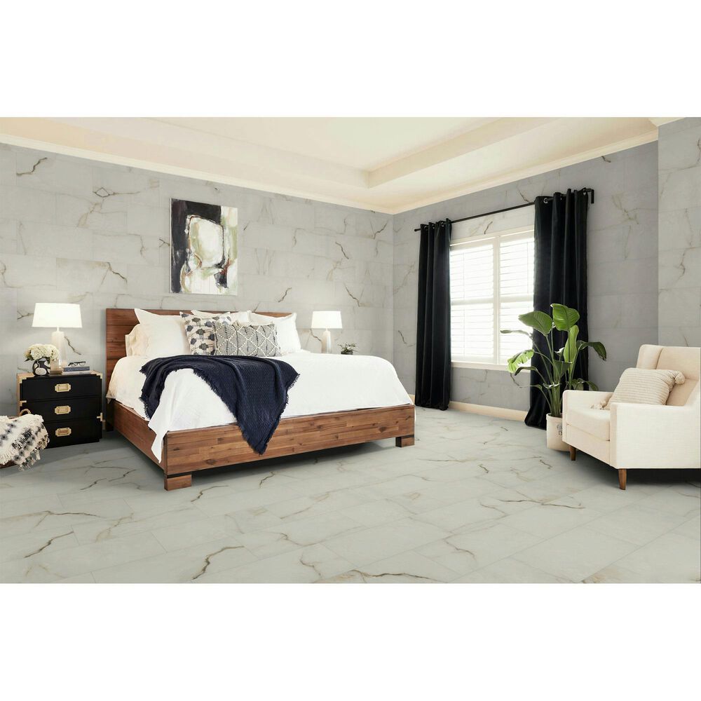 Shaw Astoria Oyster 24" x 48" Polished Porcelain Tile, , large