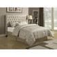 Pacific Landing Chloe Queen Upholstered Bed in Oatmeal, , large