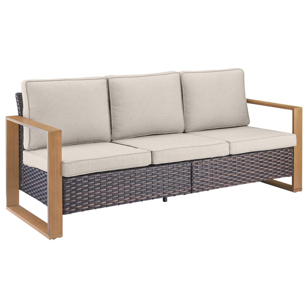 Sunwell Garden 4-Piece Patio Fire Pit Set in Beige, , large