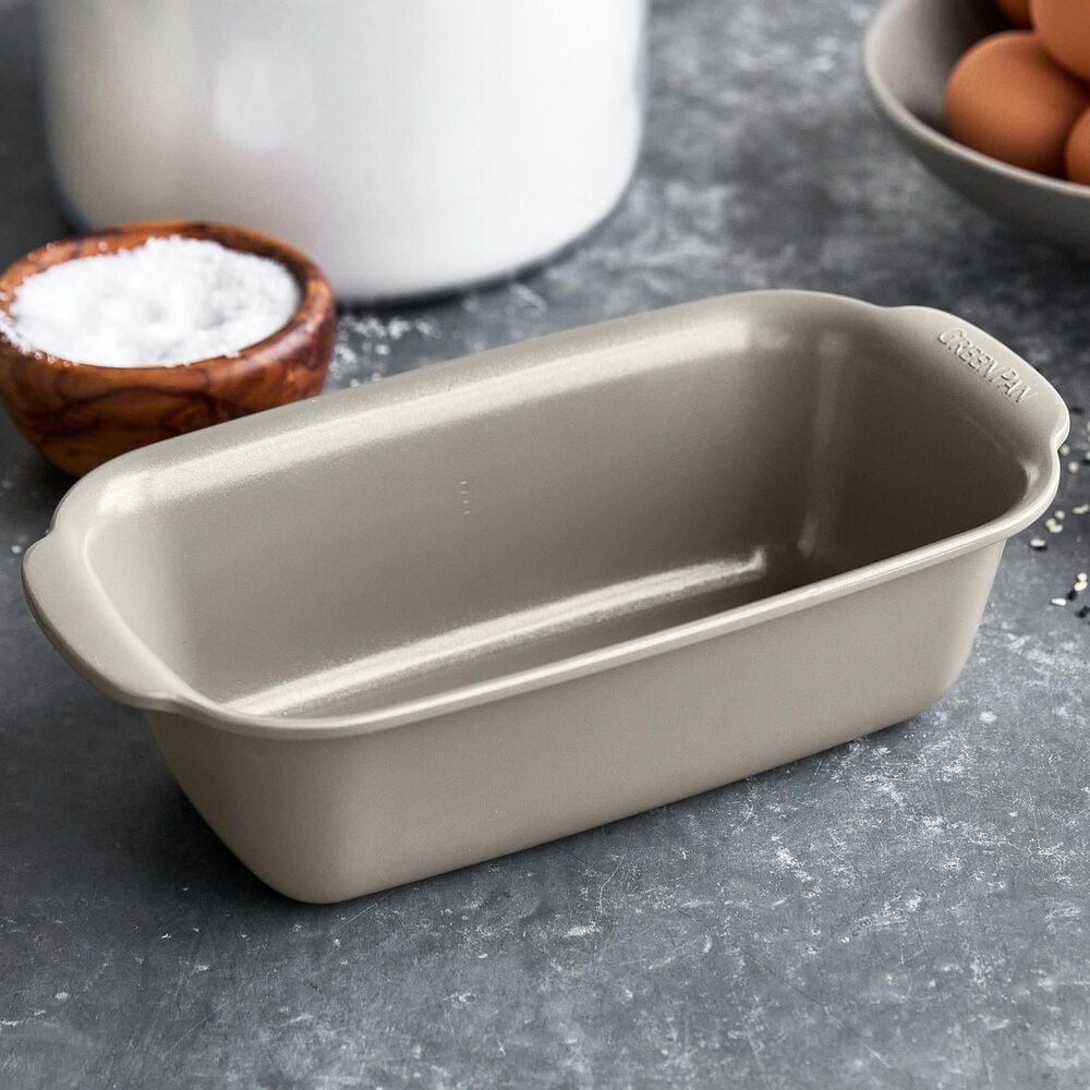Green Pan Premiere Ovenware 1 Lb. Loaf Pan in Taupe, , large