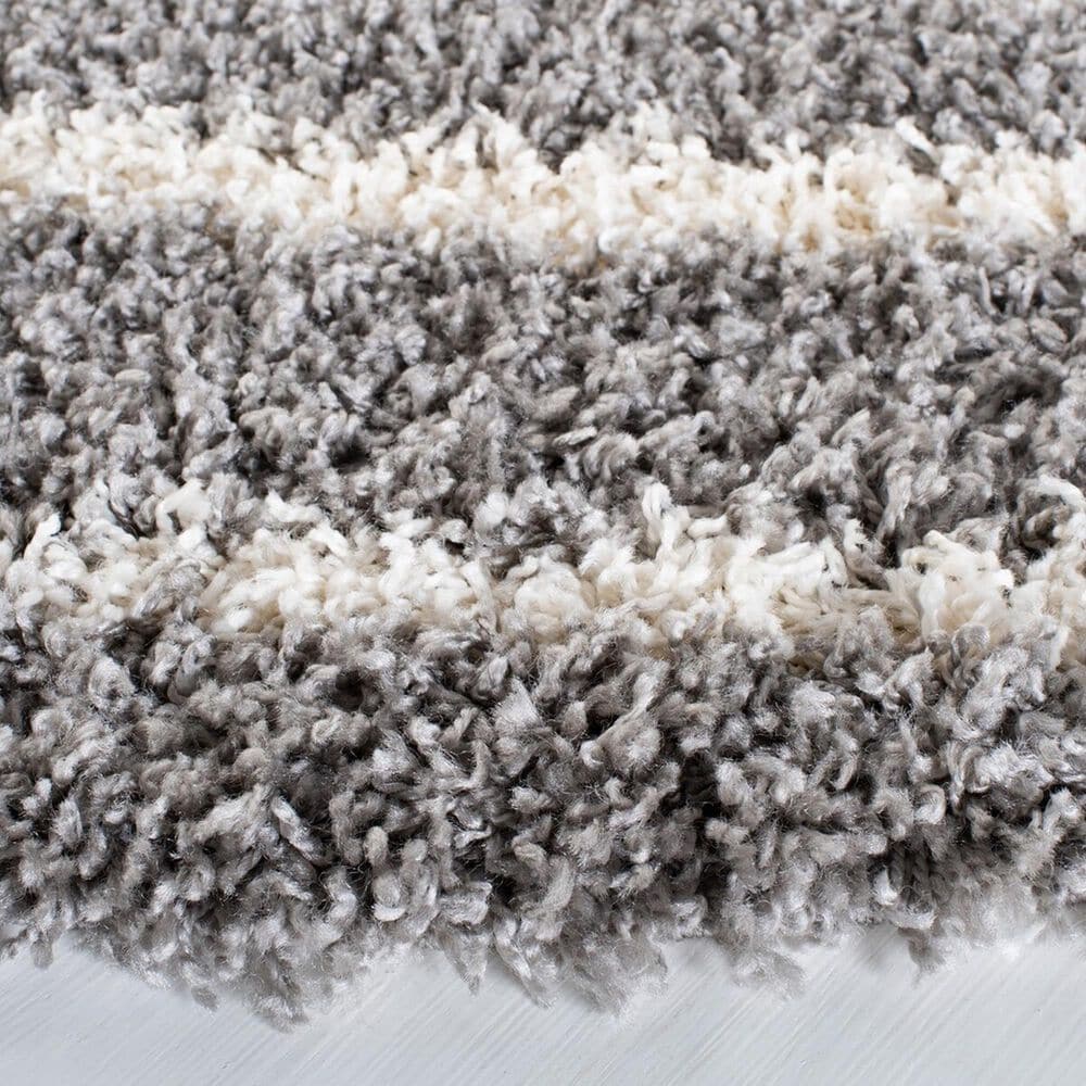 Safavieh Venus Shag VNS603J 2&#39;7&quot; Round Grey and Ivory Area Rug, , large