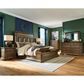 Millenium Frantanna California King Panel Storage Bed in Brown, , large
