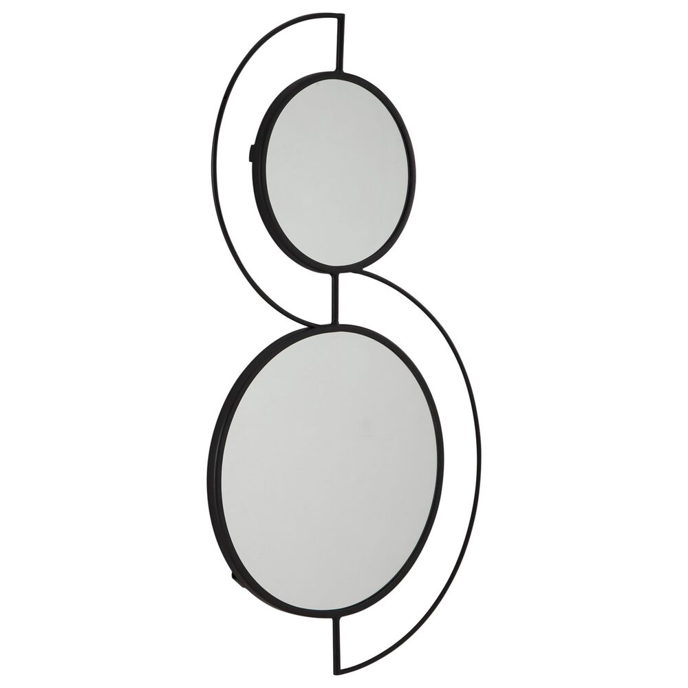 Ashley Shayham Accent Wall Mirror in Black, , large