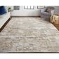 Feizy Laina 39G5F 3" x 5" Beige and Gray Area Rug, , large