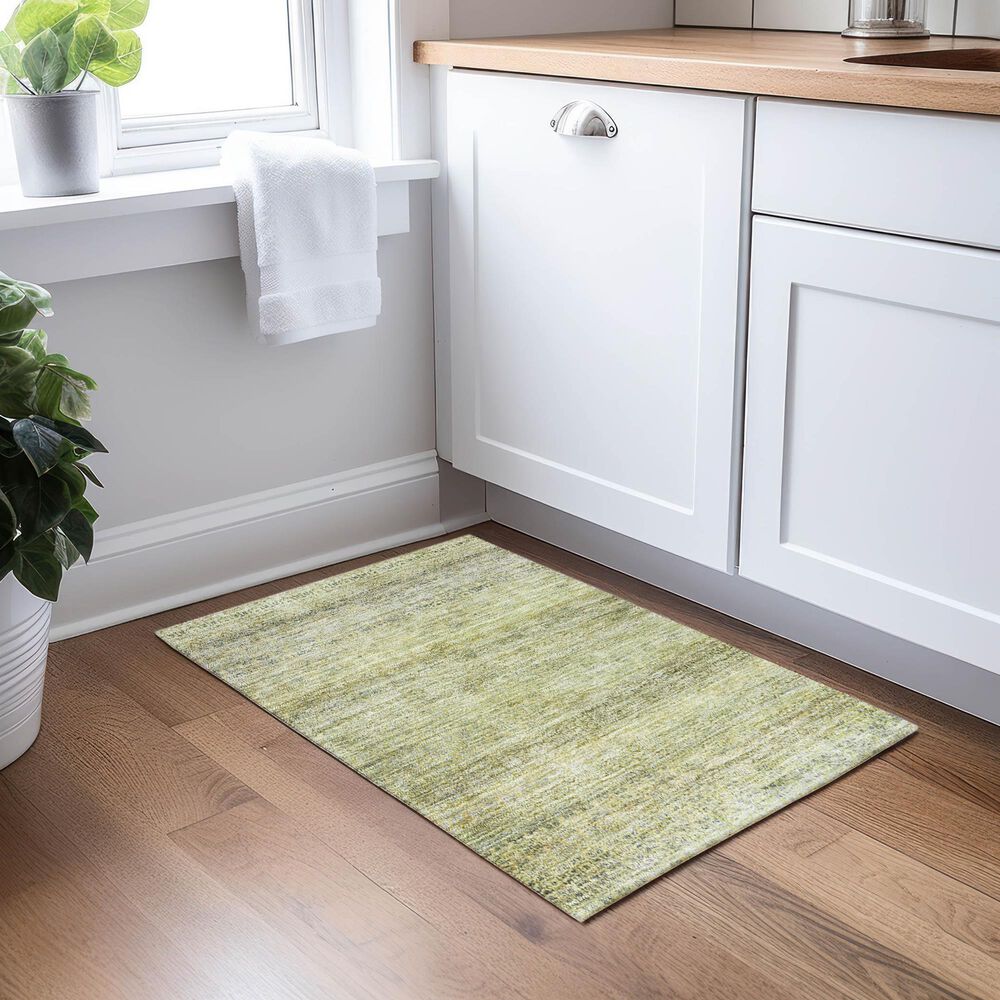 Dalyn Rug Company Burano BU12 2&#39;6&quot; x 3&#39;10&quot; Aloe Indoor/Outdoor Area Rug, , large