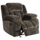Furniture of America Hoyt 3-Piece Reclining Living Room Set in Brown, , large