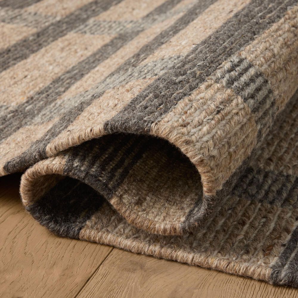 Loloi Perry Brown and Charcoal 2&#39; x 3&#39; Area Rug, , large