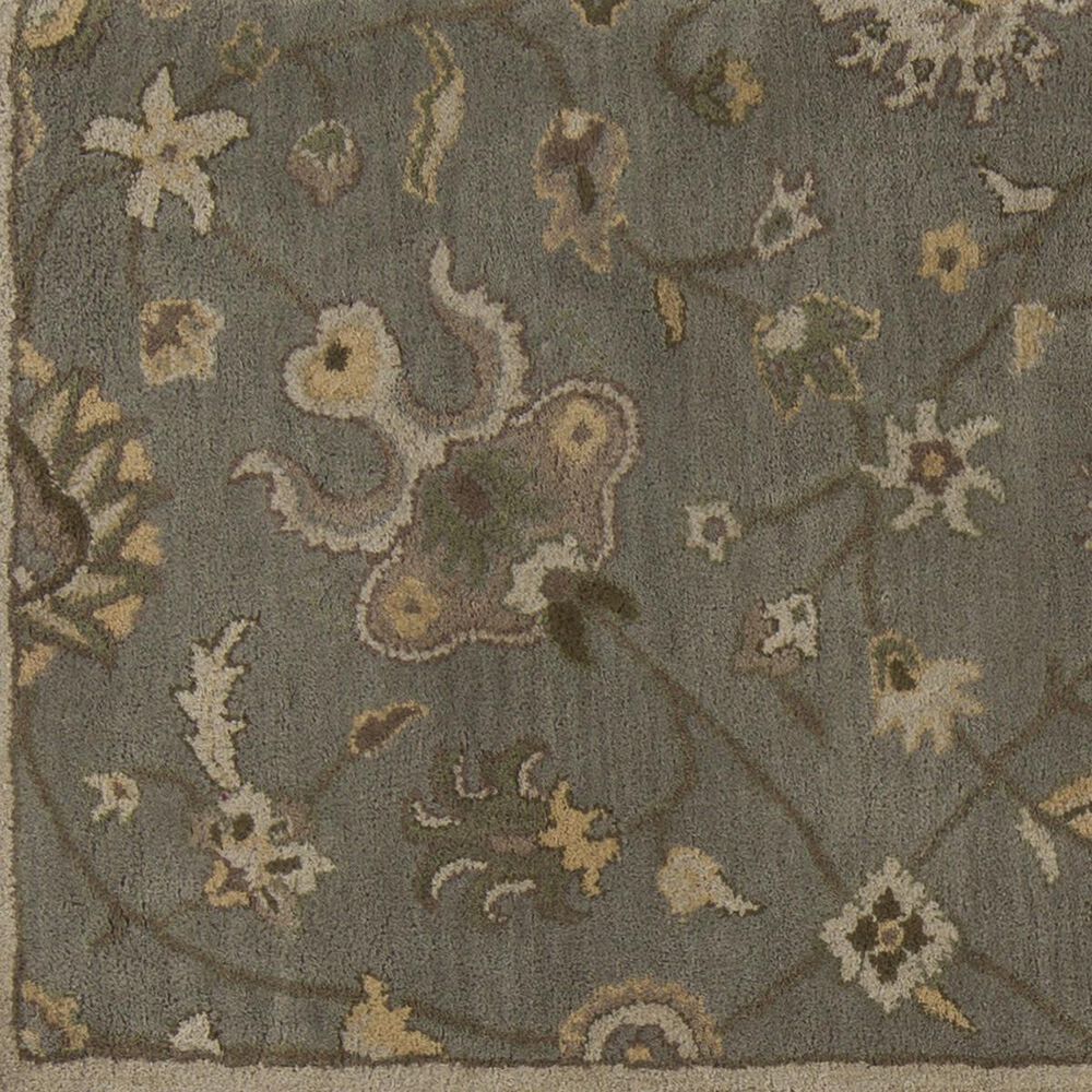 Surya Caesar CAE-1121 3&#39; x 12&#39; Khaki, Gray and Grass Runner, , large