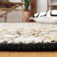 Safavieh Natura NAT615Z 6" Square Ivory and Black Area Rug, , large