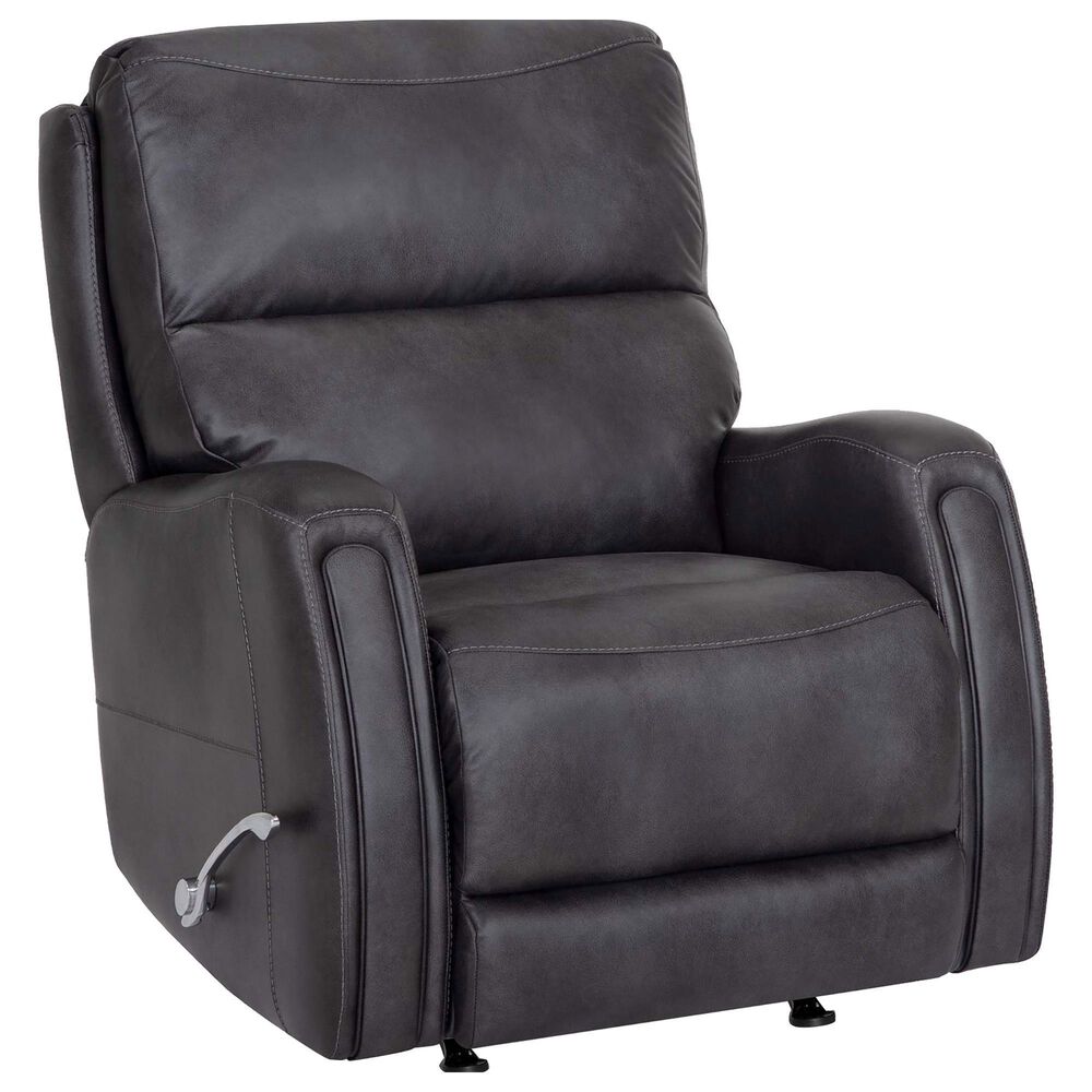 Moore Furniture Asher Manual Recliner in Colt Sterling, , large