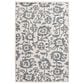 Central Oriental Heirloom Candace Champagne and Sky Blue 5"3" x 7"7" Area Rug, , large
