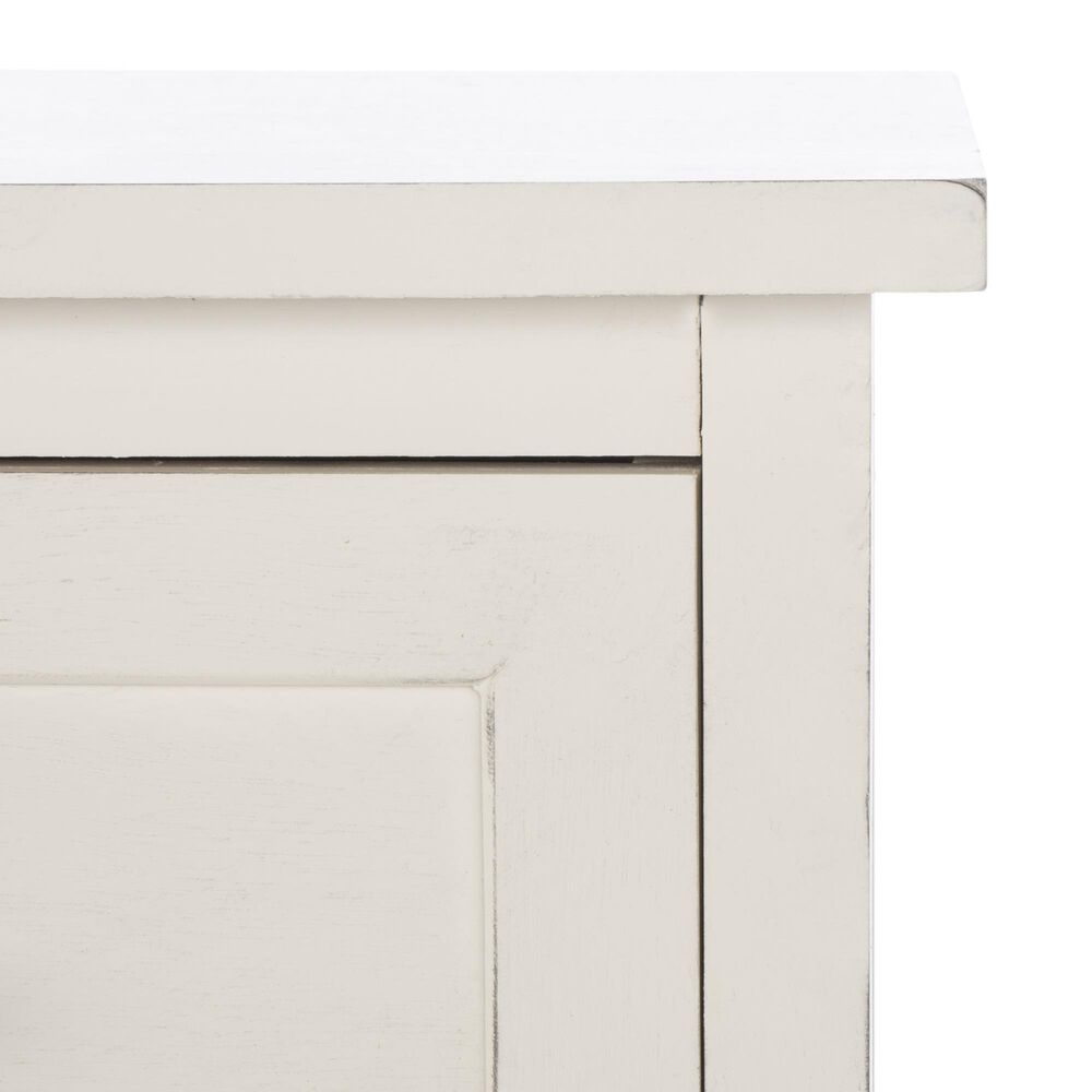 Safavieh Lydia 6-Drawer Chest in Distressed White/Greige, , large