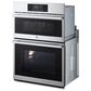 LG Studio 30" Combination Double Electric Wall Oven with Convection in Stainless Steel, , large