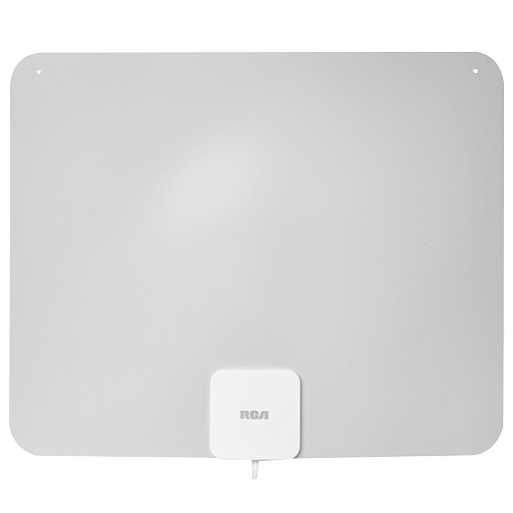 RCA Amplified Ultra-Thin Multi-Directional HDTV Antenna with 55-Mile Range, , large