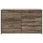 Ashley Elbrim 4-Piece Full Panel Bedroom Set in Weathered Brown, , large