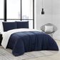 Pem America 2-Piece Twin Comforter Set in Grey and Navy, , large