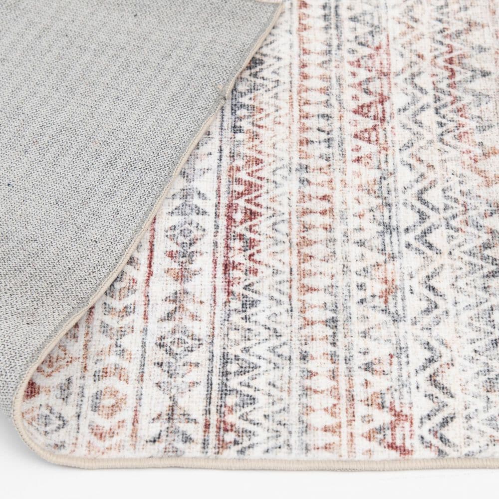 Central Oriental Rugease Velveteen Cinzia Multicolor 2&#39;3&quot; x 6&#39; Runner, , large