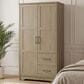 Coaster Cassara 2 Door Wardrobe Cabinet in Latte, , large