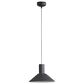 Golden Lighting Faroe 13" 1-Light LED Pendant in Flecked Black and Grey, , large