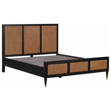 Tov Furniture Sierra King Platform Bed in Black/Brown, , large