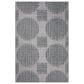 Dalyn Rug Company Sedona Geometric 2"3" x 12" Pewter Indoor/Outdoor Performance Runner, , large