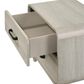 Crown Mark Nyomi 2 Drawer Nightstand in White, , large